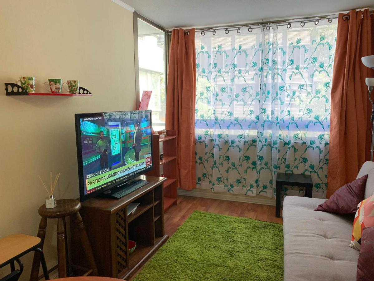 Depto 2 Metro Plaza De Armas Daire Santiago Dış mekan fotoğraf